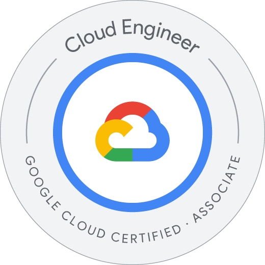 Logo de insignia de ingeniero cloud 